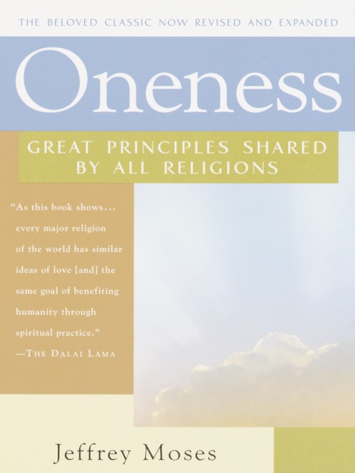 Title details for Oneness by Jeffrey Moses - Wait list
